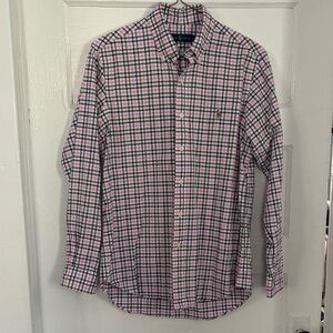 Ralph Lauren Blue Label Pink, Green, Purple Checkered button down 100% cotton
